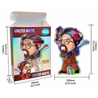 Sachet Doypack personnalisé avec fermeture éclair, imprimé, holographique, avec soufflet latéral, anti-odeur, pour herbes, 3,5 g