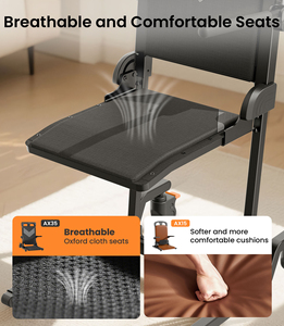 Atualizar Novo Dobrável Transferência Paciente Elétrica Elevador Cadeira Com Sling Oxford Pano Assento Leve para Idosos Idosos - Product Image 3