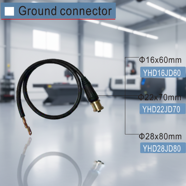 Precision Ground Connector for Welding Fixture Table & 3D Welding Table Secure Earthing Solution for Workshop Equipment