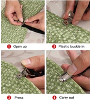 Ceinture porte-drap de lit Sangles réglables pour drap de lit Attaches croisées antidérapantes pour drap de lit Bande élastique ajustée
