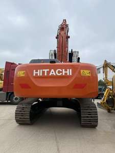 Excavateur sur chenilles Hitachi Zx350H 35 tonnes d'occasion avec moteur Isuzu et soupapes Kawasaki-Matériel de terrassement à bas prix - Product Image 4