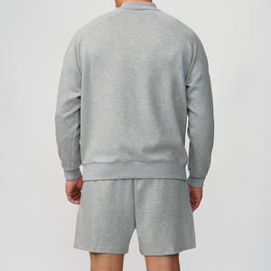 Sudadera con capucha deportiva ligera y cálida con cuello redondo para hombre, para exteriores, senderismo, viajes, viajes, ocio, manga larga, sudadera informal para hombre - Product Image 2