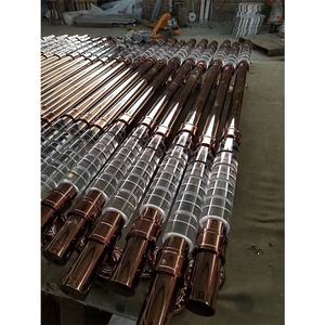 Mewah kuningan kristal emas baja tahan karat/aluminium pintu tarik pegangan JINSITE JST 863 5 tahun garansi untuk penggunaan tradisional Hotel - Product Image 4