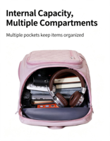 Nouveau sac à dos imperméable pour affaires, tendance, avec plusieurs poches zippées, sac à dos personnalisé avec logo, compartiment pour ordinateur portable, sac de voyage