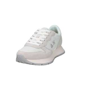 Sun68 Donna Sneakers Blanc Beige 3,5 Cm Talon Plat Chaussures Femme - Product Image 3