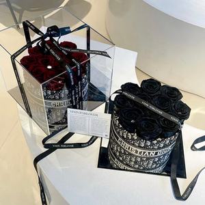 2025 romantica scatola <span class=keywords><strong>regalo</strong></span> acrilico conservato rose vere <span class=keywords><strong>per</strong></span> natale e Halloween conservazione eterna <span class=keywords><strong>per</strong></span> <span class=keywords><strong>lei</strong></span> - Product Image 6