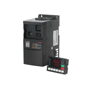 New 4kw 9A 220v single phase to 380v three phase ac vfd variable frequency drive frequency inverter convert in stock
