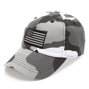 <span class=keywords><strong>2025</strong></span> quân đội màu xanh lá cây 65% bông 35% polyester Mũ chiến thuật thêu USA Cờ Mũ bóng chày với kim loại khóa - Product Image 3