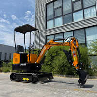 Mini pelle à lame optionnelle DDP, mini-excavatrice la plus vendue en Chine, certifiée CE EPA EURO 5