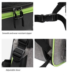 BSCI Factory new productv pet <b>backpack</b> transparent breathable mesh linen zaino cat <b>dog</b> travel bag Expandable pet <b>carrier</b> - Product Image 4