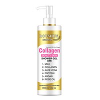 Roushun Collagen Gel Tắm Nhãn Hiệu Riêng Cơ Thể Rửa Da Giữ Ẩm Và Làm Trắng Gel Tắm