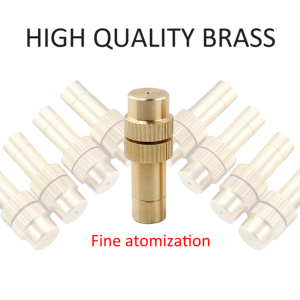 Áp lực thấp nhanh chóng cắm đồng thau tốt <span class=keywords><strong>atomizing</strong></span> vòi phun nước sương mù sương mù vòi phun - Product Image 2