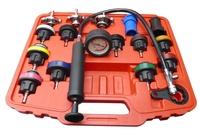 Kit de test de radiateur 18 pièces, détecteur de fuite de réservoir d'eau pour système de refroidissement de voiture, outils pour véhicules