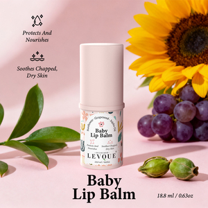 Bálsamo Labial para Bebés a Base de Plantas de Marca Privada, Anti Resequedad, Alivia el Enrojecimiento y la Picazón, Protege, Nutre y Calma - Product Image 1