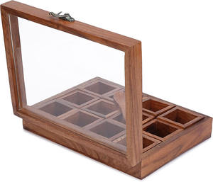 ที่จัดเครื่องปรุงรสพร้อม<span class=keywords><strong>ฝา</strong></span>ปิดแก้วด้านบน - Product Image 5