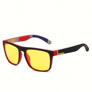 Gafas de Sol Polarizadas Cuadradas Antideslumbrantes de Moda al por Mayor para Conducir de Noche, Protección UV400, Gafas de Visión Nocturna para Hombre - Product Image 4