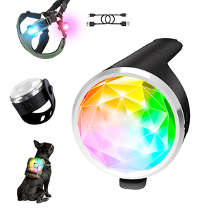 UMIONE - <span class=keywords><strong>Collar</strong></span> de Seguridad para Mascotas con Diamantes Personalizados, Resistente al Agua, Recargable, con Luz <span class=keywords><strong>LED</strong></span>, Accesorios para Collares de Perros - Product Image 1