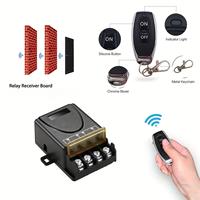 Interrupteur intelligent sans fil 433 MHz 110V-240V 30A IP54 certifié CE pour pompes, plafonniers et appareils électriques