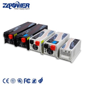 Home Charr 5000W/6000W to AC Low Frequency Pure Sine Wave Hybrid <b>Solar</b> Single Output 12KW 120V Start - Product Image 1