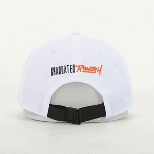 Casquette de baseball sportive OEM personnalisée, 6 panneaux, blanche, séchage rapide, avec logo brodé, style Golf Dad Hat - Product Image 5