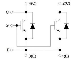 Module IGBT haute tension TIM1000NSM33-PSA011 3300V 1000A pour onduleurs/convertisseurs Choppers Drive <span class=keywords><strong>CRRC</strong></span> - Product Image 3