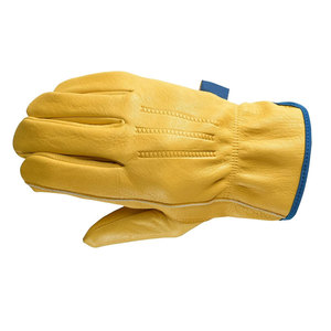 Premium Genuine Sheepskin Leather Driving <b>Gloves</b> Soft Lambskin Adjustable Wristband Waterproof Breathable Flexible Fit Anti-Slip - Product Image 6