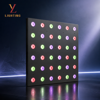 Lampu Matrix Wash LED RGB 36x3W 108CH DMX Efek Strobo Aktif Suara Dapat Diredupkan Pencahayaan Panggung Disko