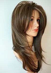 Perruque en cheveux humains avec dentelle frontale personnalisée pour femmes, légère et d'apparence naturelle, pour salon et usage quotidien - Product Image 4