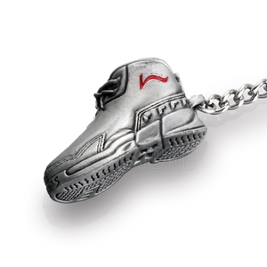 Nouveaux <span class=keywords><strong>porte</strong></span>-clés en alliage de zinc personnalisés avec logo, design vintage 3D de chaussures de <span class=keywords><strong>basket</strong></span>, légers, en gros, cadeaux pour la Fête des Pères 2026 - Product Image 3