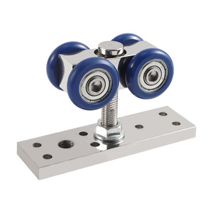 Heavy Duty Sliding Door Roller Aluminum Alloy YG221 Industrial Partition Door Track Hardware - Product Image 3