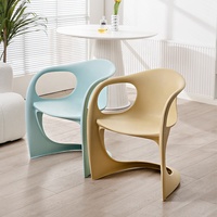 GEDO <strong>Hot</strong> <strong>Selling</strong> Minimalist Nordic <strong>Acrylic</strong> Plastic Leisure <strong>Chair</strong> Backrest <strong>Chair</strong> for Dining Room