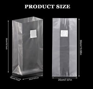 Bolsas de cultivo de setas resistentes a altas temperaturas y presión con parche de filtro - Product Image 2