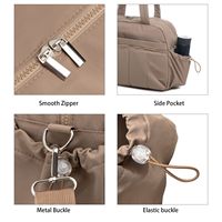 Sac de sport fourre-tout en polyester de haute qualité, coloré, grande capacité, multi-poches, pour femme, fitness, yoga, tennis, voyage, raquette