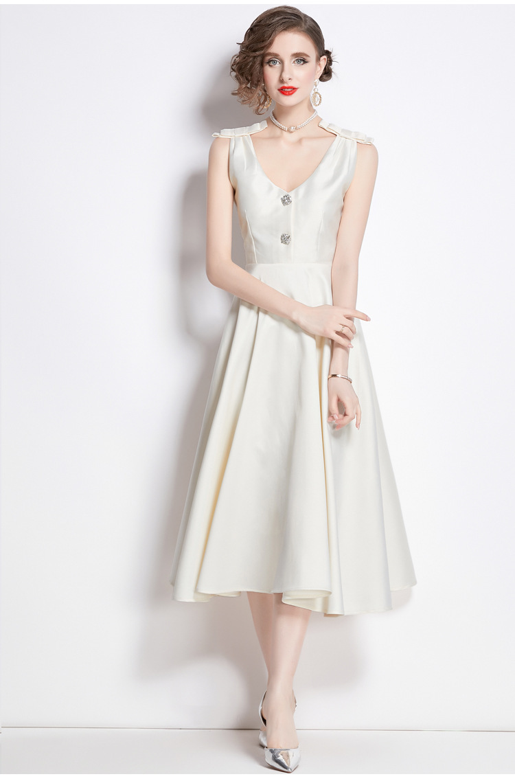 halter dress meaning Halter Neck Satin Mini Dress With Knot Details