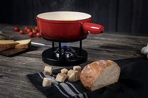 Vente chaude Vintage-Style émaillé en fonte ustensiles de cuisine antiadhésif lait casserole <span class=keywords><strong>Fondue</strong></span> ensemble cuisinière à <span class=keywords><strong>gaz</strong></span> pour la cuisine domestique - Product Image 4