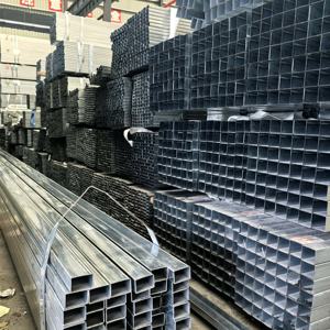 Preço de Fábrica Tubo de Aço Quadrado Pré-Galvanizado Padrão <span class=keywords><strong>BS</strong></span> <span class=keywords><strong>729</strong></span> 1.5 Polegadas 2.5 Polegadas Aço Carbono 6m 12m para Estrutura de Óleo API - Product Image 2