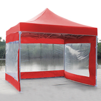 Carpa Yurt de 10x10 pies y 10x20 pies, Carpas Plegables para Acampar al Aire Libre, Toldo en Oferta, Carpa para Fiestas de Invierno con Paredes Laterales Transparentes