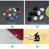 Cache-poussière en silicone pour prise audio jack 3,5 mm / cache-poussière pour port casque