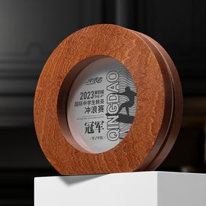 Trofeo <span class=keywords><strong>de</strong></span> Cristal Personalizado para Premios <span class=keywords><strong>de</strong></span> Equipo |   Medalla <span class=keywords><strong>de</strong></span> Madera con Grabado Gratuito para Recuerdo <span class=keywords><strong>de</strong></span> Campeón - Product Image 4