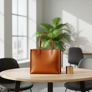 Sac fourre-tout en cuir pleine fleur véritable pour une utilisation quotidienne intemporelle - Product Image 3