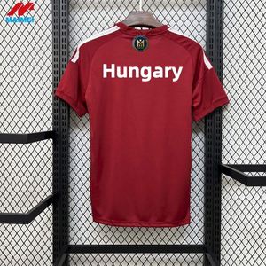 Hungary 2026 Join the Contest Soccer Jersey Puskas National 100% Polyester Automated Cutting Quick Dry Crew <b>Neck</b> Short Sleeves - Product Image 1