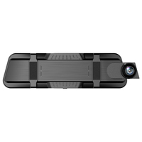 Caméra de tableau de bord pour voiture à double objectif, caméra de rétroviseur, boîte noire pour voiture, vente en gros, 9,66 pouces, Full HD 2K, très vendue