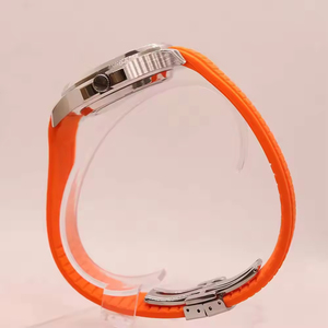 Reloj mecánico automático para hombre de acero inoxidable, resistente al agua hasta 30 m, con logotipo personalizado a precio de mayorista. - Product Image 2