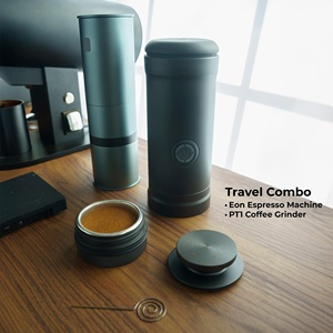 เครื่องชงกาแฟเอสเพรสโซแบบพกพา รุ่นอัพเกรด ใช้ไฟฟ้า พร้อมระบบทำความร้อน ถังน้ำ 80 มล. และหน้าจอ LED - Product Image 3