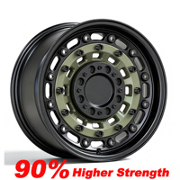 Rines de Aleación Forjada Personalizables de 20x10 / 17x9 Pulgadas, Rines de Aluminio para Todoterreno, SUV y Camionetas, para Toyota Tacoma Tundra