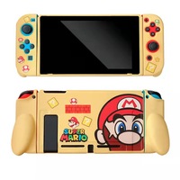 Protecteur TPU pour Nintendo pour console Switch et manette Joy-Con avec accessoires de jeu Grip
