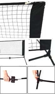 <span class=keywords><strong>Mini</strong></span> filet d'entraînement de <span class=keywords><strong>Tennis</strong></span> Portable personnalisé de haute qualité, filet de <span class=keywords><strong>Tennis</strong></span> de sport d'équipe - Product Image 4