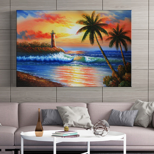 Pinturas al Óleo de Paisajes Rurales de Alta Calidad, Pintadas a Mano, en Lienzo, Decoración de Pared - Product Image 6