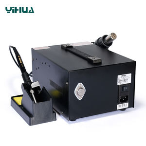 3 פונקצית ב 1 YIHUA 853DA SMD אוויר חם הלחמה עיבוד חוזר תחנת RF אלקטרוני תקשורת DC אספקת חשמל - Product Image 4