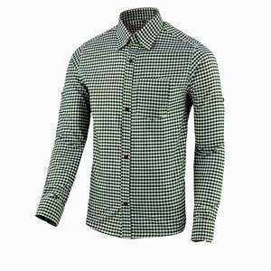 Camisa Casual Bávara Gris para Hombre, Estilo Oktoberfest, Premium, Otoñal, Anti-Pilling, Algodón Alpino, Tallas S a 4XL - Product Image 1